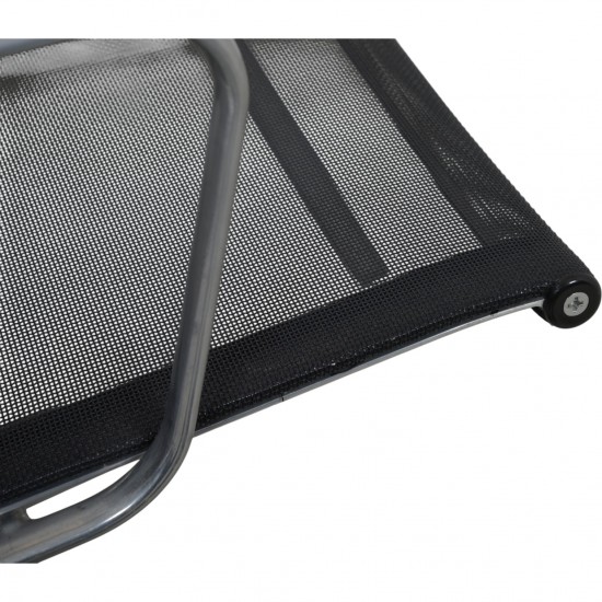 Charles Eames EA108 alu stol i sort net 2006