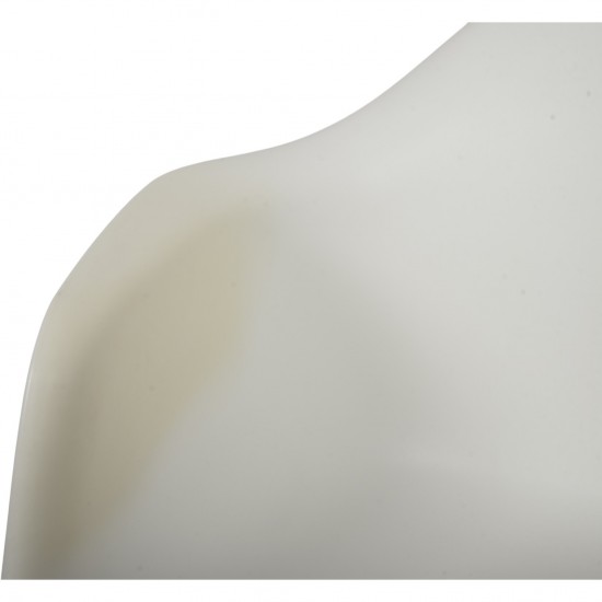 Charles Eames hvid DAW gyngestol 2009