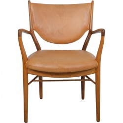 Finn Juhl NV46 armstol i valnød 1950'erne