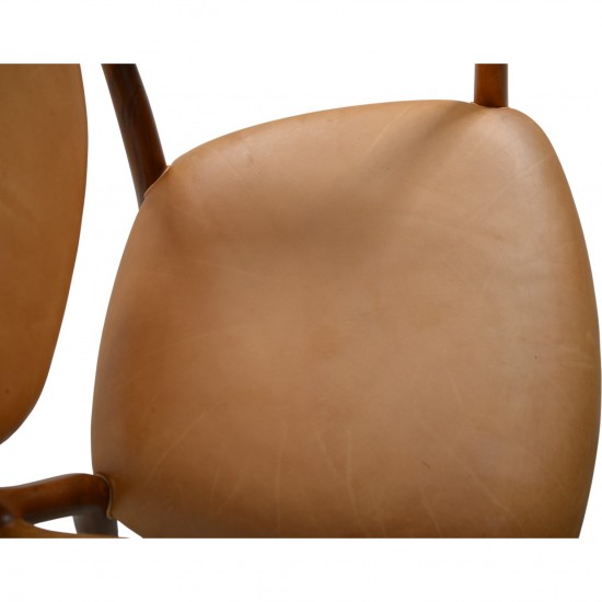 Finn Juhl NV46 armstol i valnød 1950'erne