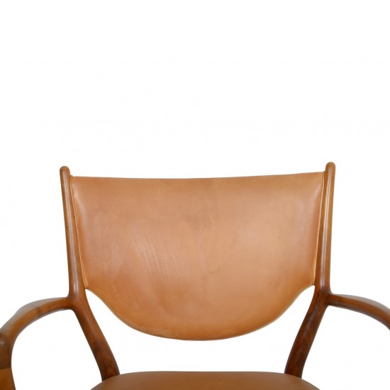 Finn Juhl NV46 armstol i valnød 1950'erne