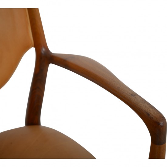 Finn Juhl NV46 armstol i valnød 1950'erne