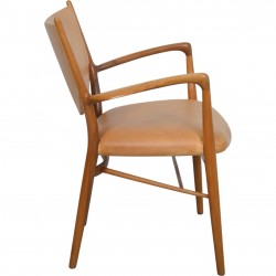 Finn Juhl NV46 armstol i valnød 1950'erne