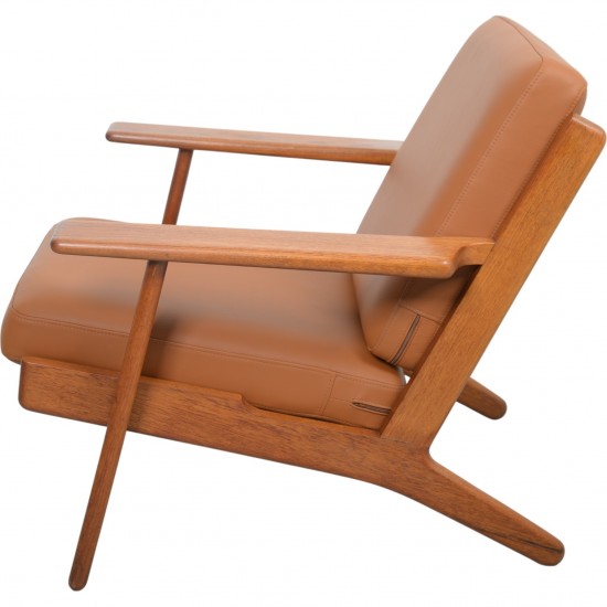Hans Wegner GE290 lænestol af teak 1980'erne