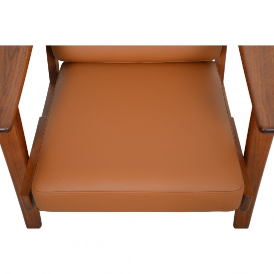 Hans Wegner GE290 lænestol af teak 1980'erne