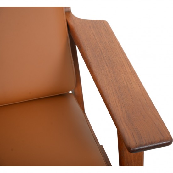 Hans Wegner GE290 lænestol af teak 1980'erne