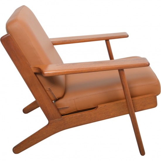 Hans Wegner GE290 lænestol af teak 1980'erne