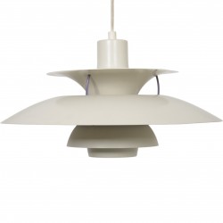 Poul Henningsen hvid PH5 lampe 1990'erne