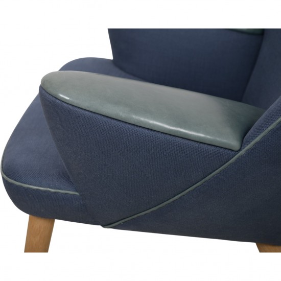 Hans Wegner PP521 den polstrede påfugl stol