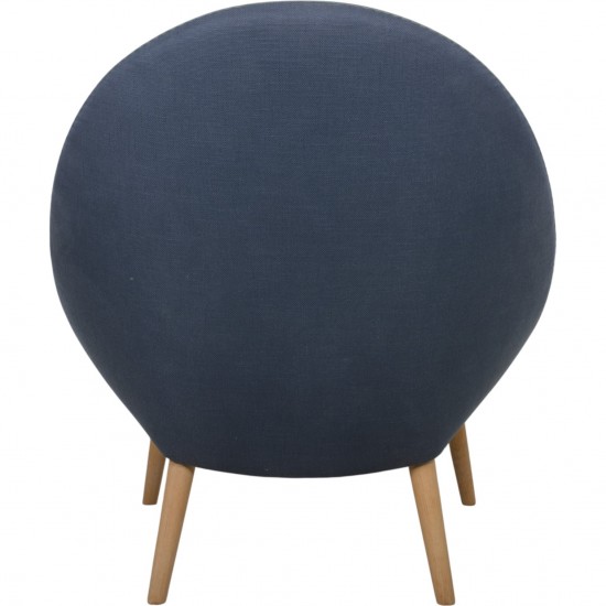 Hans Wegner PP521 den polstrede påfugl stol