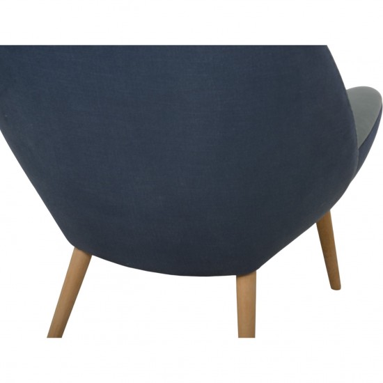 Hans Wegner PP521 den polstrede påfugl stol