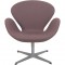 Arne Jacobsen Svane stol i lilla stof 2012