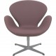 Arne Jacobsen Svane stol i lilla stof 2012