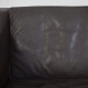 Børge Mogensen 2212 2.personers sofa i brunt læder 1980'erne