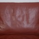 Børge Mogensen 2213 3.personers sofa i rødt læder 1980'erne