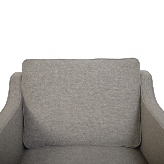 Børge Mogensen 2421 stol nybetrukket med Hallingdal 65-0227 stof Fabric