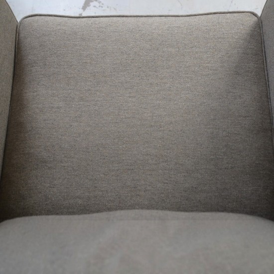 Børge Mogensen 2421 stol nybetrukket med Hallingdal 65-0227 stof Fabric