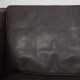 Børge Mogensen 2213 3-personers sofa i brunt læder 1980'erne