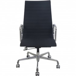 Charles Eames EA119 kontorstol i sort hopsack stof 2008