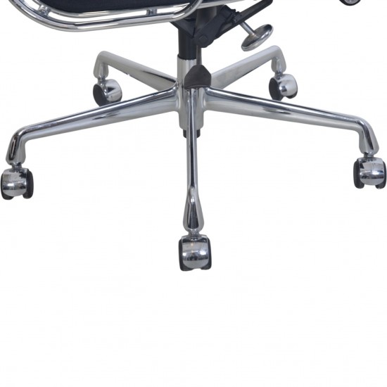 Charles Eames EA119 kontorstol i sort hopsack stof 2008