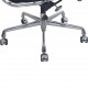 Charles Eames EA119 kontorstol i sort hopsack stof 2008
