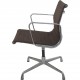 Charles Eames EA108 stol i brunt hopsack stof 1990'erne