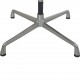 Charles Eames EA108 stol i brunt hopsack stof 1990'erne