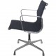 Charles Eames EA108 stol i sort hopsack stof 2008