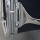 Charles Eames EA108 stol i sort hopsack stof 2008