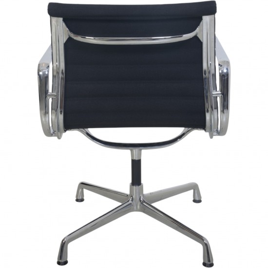 Charles Eames EA108 stol i sort hopsack stof 2008