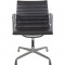 Charles Eames EA108 stol i brunt læder 2007
