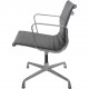Charles Eames EA108 stol i brunt læder 2007