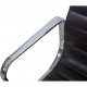 Charles Eames EA108 stol i brunt læder 2007
