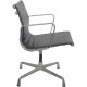 Charles Eames EA108 stol i brunt læder 2007