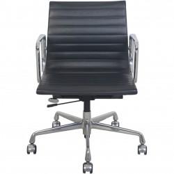 Charles Eames EA117 kontorstol i sort læder 2014