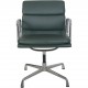 Charles Eames EA208 stol i grønt læder 2008