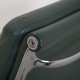 Charles Eames EA208 stol i grønt læder 2008