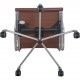 Charles Eames EA117 kontorstol i rødt læder 2018