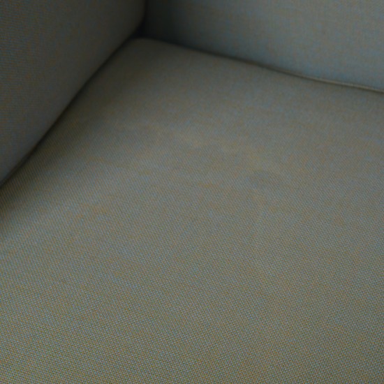Hans Wegner AP18 3.personers sofa i blåt stof 1980'erne