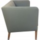Hans Wegner AP18 3.personers sofa i blåt stof 1980'erne