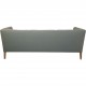 Hans Wegner AP18 3.personers sofa i blåt stof 1980'erne