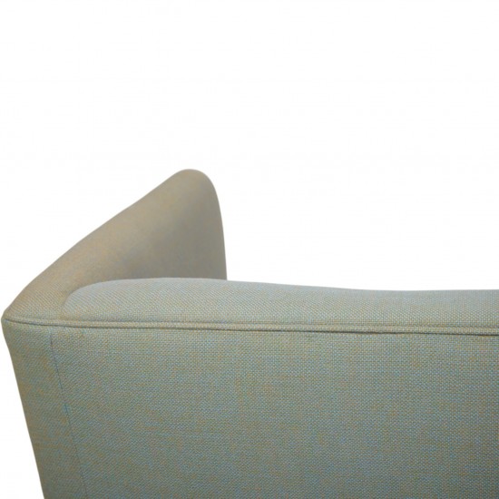 Hans Wegner AP18 3.personers sofa i blåt stof 1980'erne