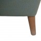 Hans Wegner AP18 3.personers sofa i blåt stof 1980'erne