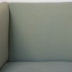 Hans Wegner AP18 3.personers sofa i blåt stof 1980'erne