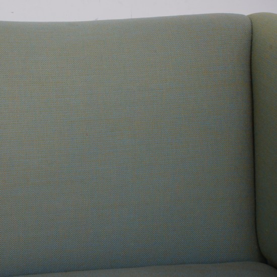 Hans Wegner AP18 3.personers sofa i blåt stof 1980'erne