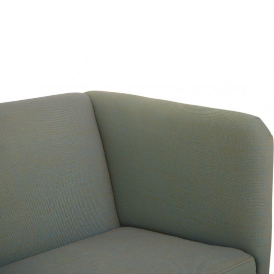 Hans Wegner AP18 3.personers sofa i blåt stof 1980'erne