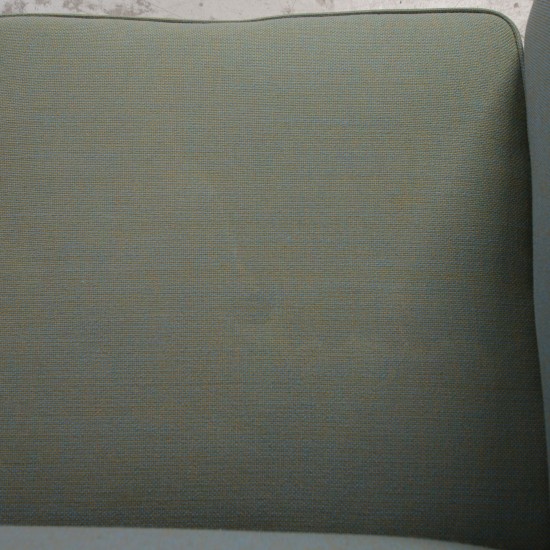 Hans Wegner AP18 3.personers sofa i blåt stof 1980'erne