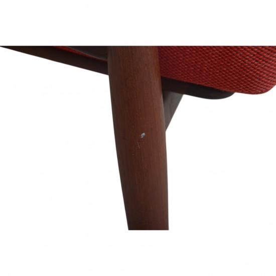 Hans Wegner GE240 skammel i teaktræ 1980'erne