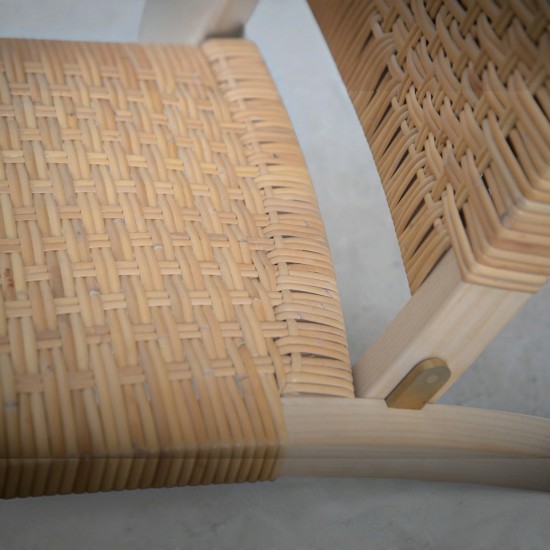 Hans Wegner PP512 stol i ask 2000'erne