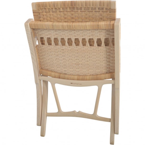 Hans Wegner PP512 stol i ask 2000'erne